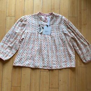 Ace & Jig Mallorca Top in Macaroon M